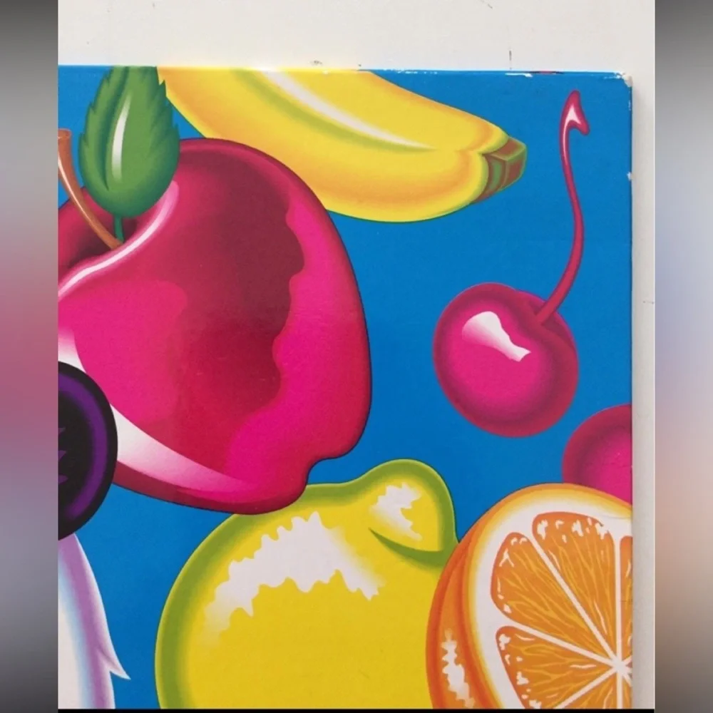 Lisa Frank Panda Fruit Folder